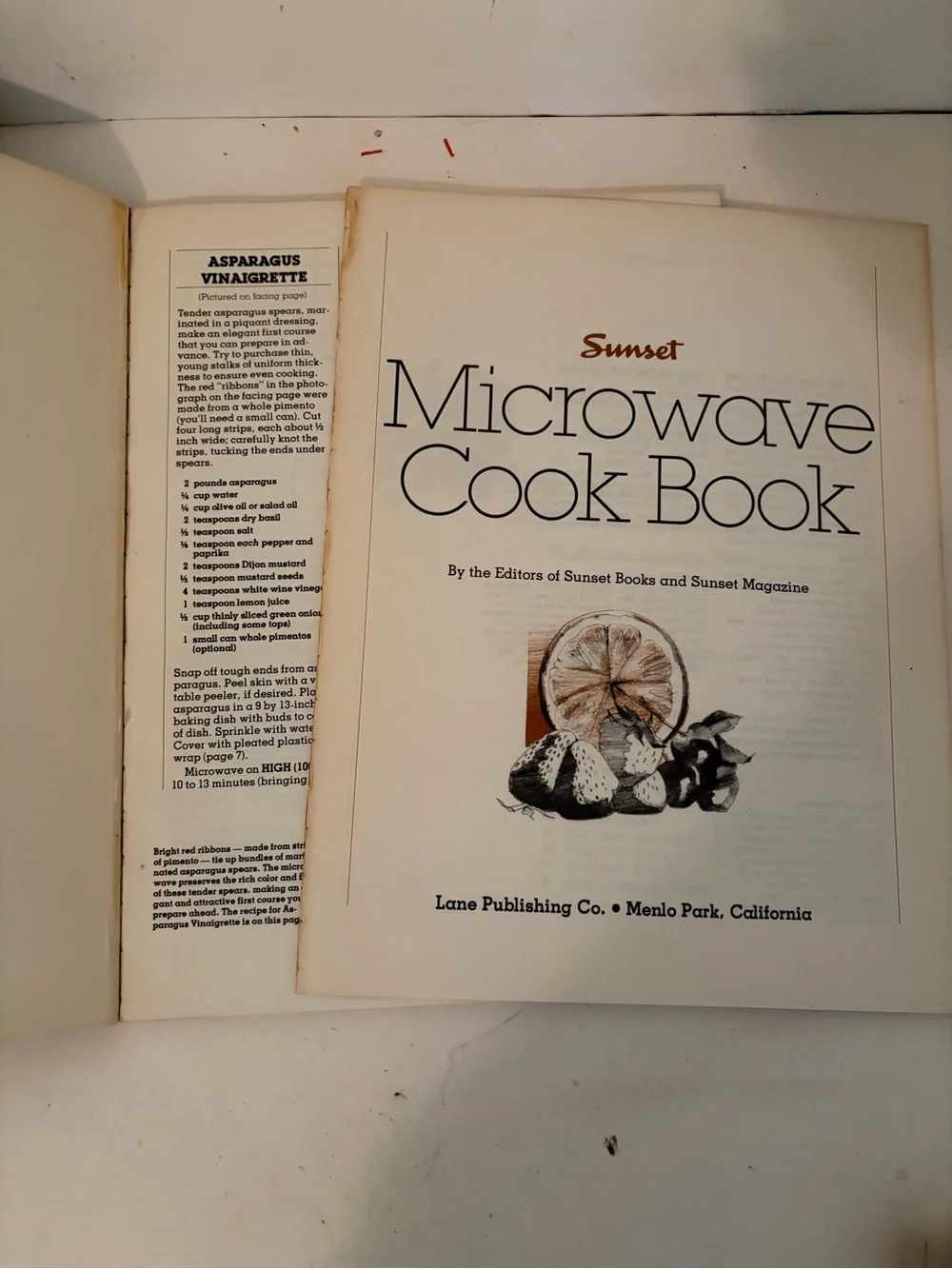 Vintage 1981 Microwave Cookbooks Set of 3 Full Color Illustrations